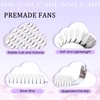 FADLASH Premade Lash Fans C Curl Premade Fans Eyelash Extensions