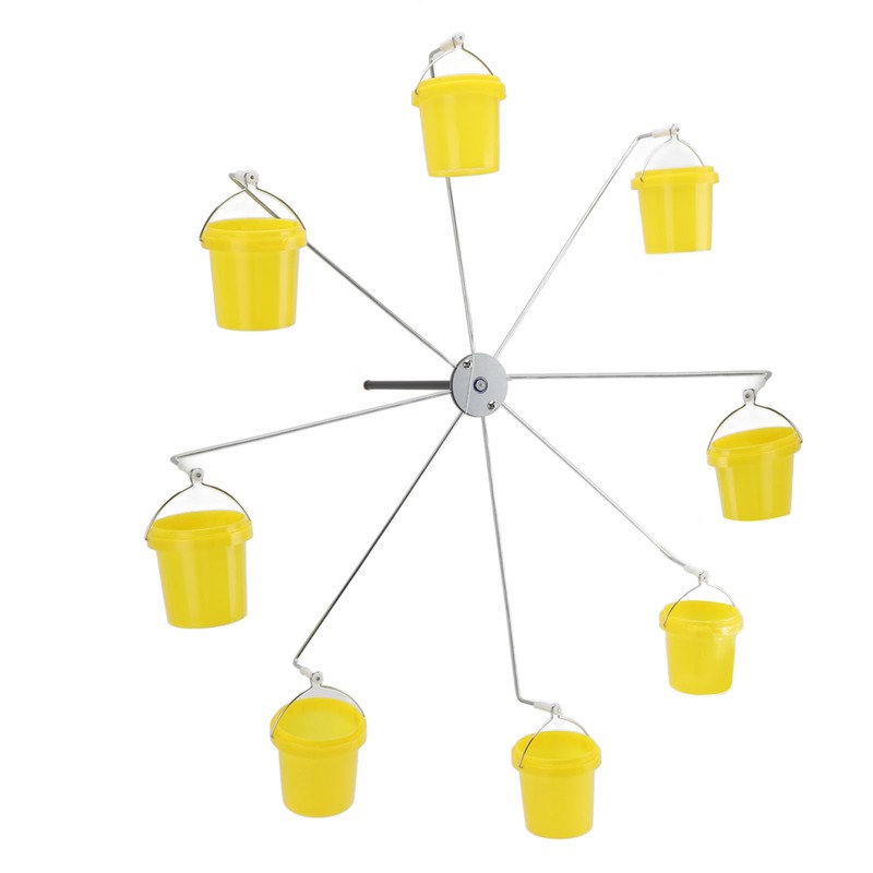Ferris Wheel Bird Feeder Dynamic Design Endless Fun Outdoor Hanging