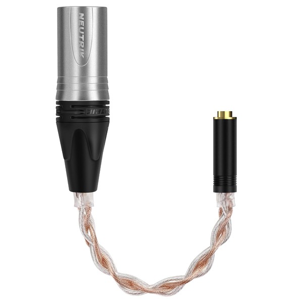 GEEKRIA 4-Pin XLR Balanced Male to 4.4mm Balanced Female Headphones