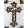 Western Kneeling Cowboy With Horse In Prayer At Calvary Fleur