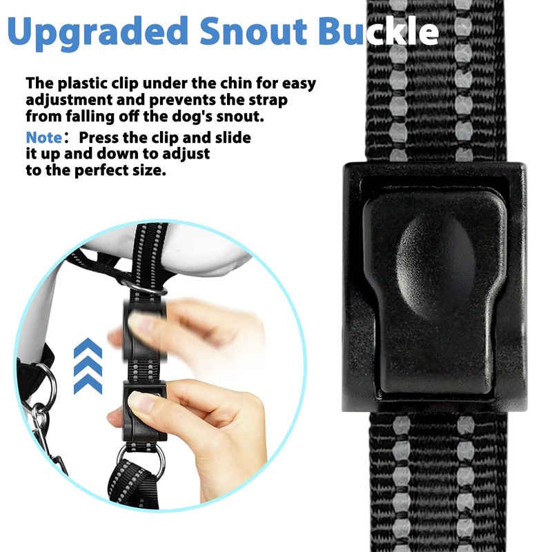 Mayerzon Dog Head Collar with Soft Padded, Gentle Leader for