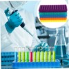 Hohopeti 5pcs Tube Racks for Microcentrifuge Vial Tube Holder Double