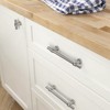 FURNIWARE 10 pcs Cabinet Knobs,Brushed Nickel Drawer Pulls Door Handles