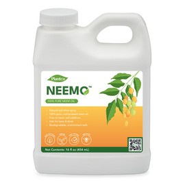 Neem Oil Spray for Plants & Roses - Neem Azadirachtin for Natural Gardening | 16 fl oz Neem Oil Concentrate Makes 16 gallons (60 L) of Neem Spray for Indoor and Outdoor Plants