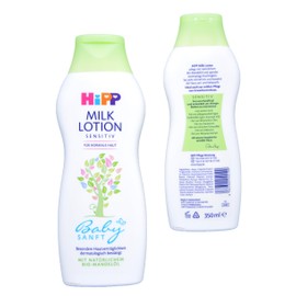 HiPP Babysanft Milk Lotion Pack of 2 x 350 ml