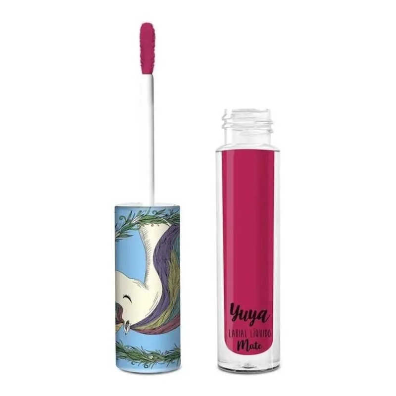 Labial Líquido Mate Yuya Rosa Chicle Me Quiero Larga Duración