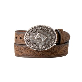 Nocona Belt Co. Unisex NOCONA 3/4 SCROLLING EMBOSSED BR