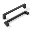 khtumeware 10 Pack 5 Inch(128mm) Kitchen Cabinet Handles,Matte Black Cabinet