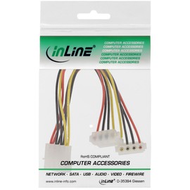 InLine® 29659 W Black, Red, White, Yellow
