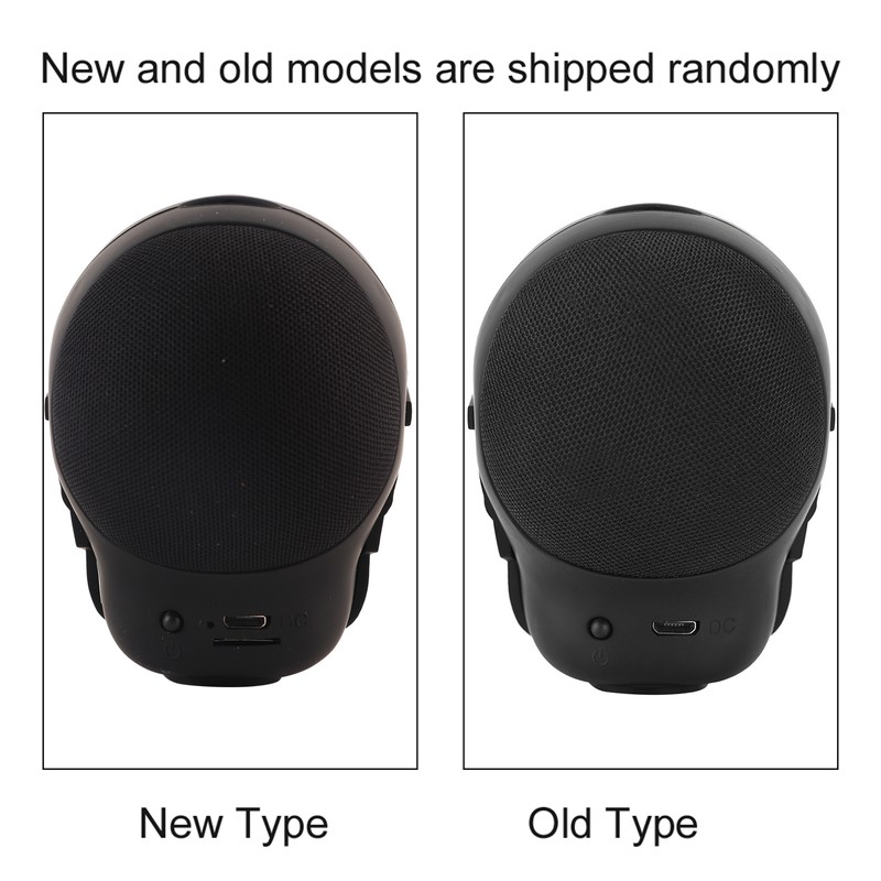 New Skull Head Speaker Portable Mini Wireless Bluetooth Stereo Speaker