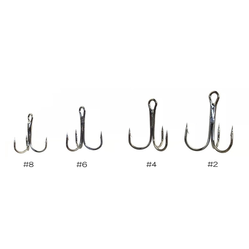 morebites (moabaitu) Cases-White-Rubber Replacement for 100 Needles Treble Hook 100 