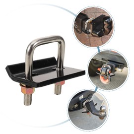 FUNOMOCYA Steel Hitch Tightener Trailer Hitch Rattle Clamp Towing Attachment for 1.25 2 Inch Tubing