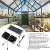 Solar Powered Fan 50W Light Portable Multi Purpose Strong ABS