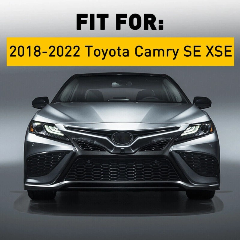 Unbranded Fits 2018-2022 Toyota Camry Right Front Headlight Lamp Trim