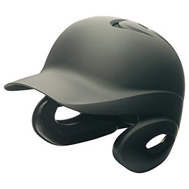 SSK Baseball Soft Helmet with Binaural (Matted) H2500M Matte Black (90M) XO Size
