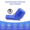 mizikuu Pack of 2 Breathing Trainer, Lung Trainer, Slime Removal