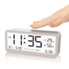 Reviday Alarm Clock, Digital Clock, 2 Pairs of Alarms, Brightness