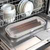 Dishwasher Chopstick Basket, 304 Stainless Steel Rectangular Dishwasher Basket for