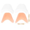 Baluue 4sets 2 Pairs Breathable Toe Covers Comfortable Foot Accessories