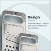 GRANA HOME Flat Stainless Steel Grater 24 x 10 cm