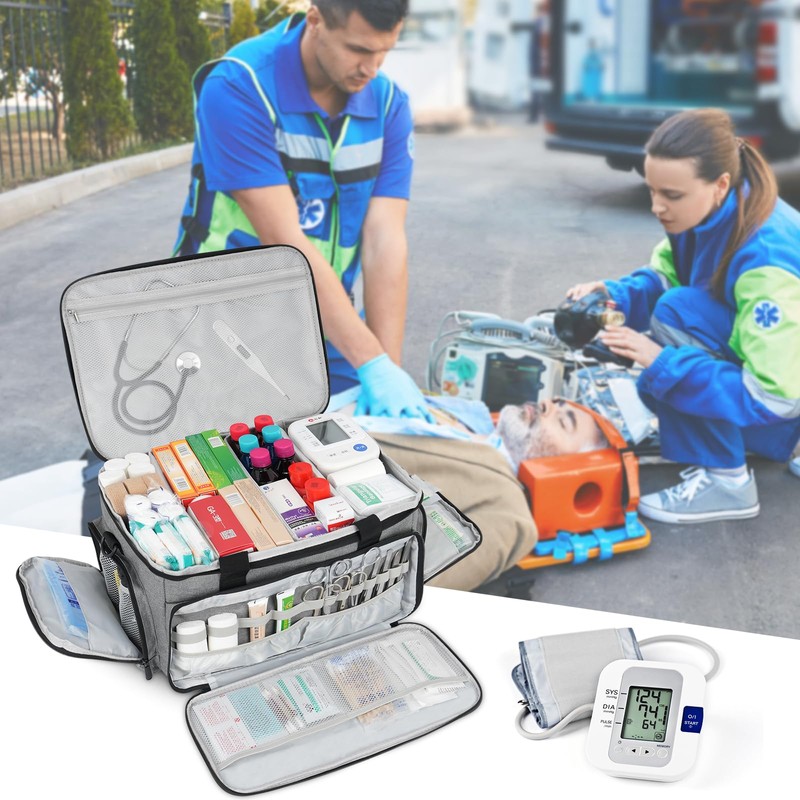 LEFOR·Z Medical Bag Home Health Nurse Bag Empty First Aid