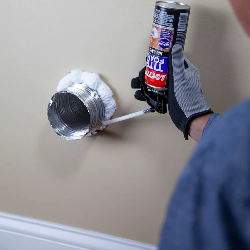Loctite Tite Foam Big Gaps White Insulating Foam Sealant, 12