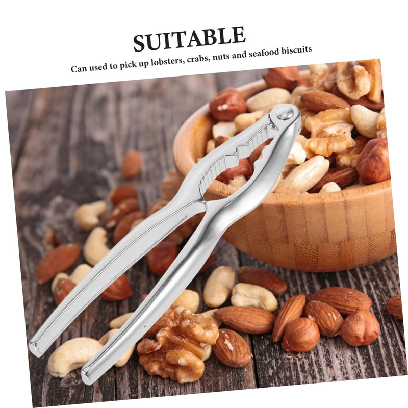 OHPHCALL Zinc Alloy Lobster Cracker Clips Nutcracker for Nuts Seafood