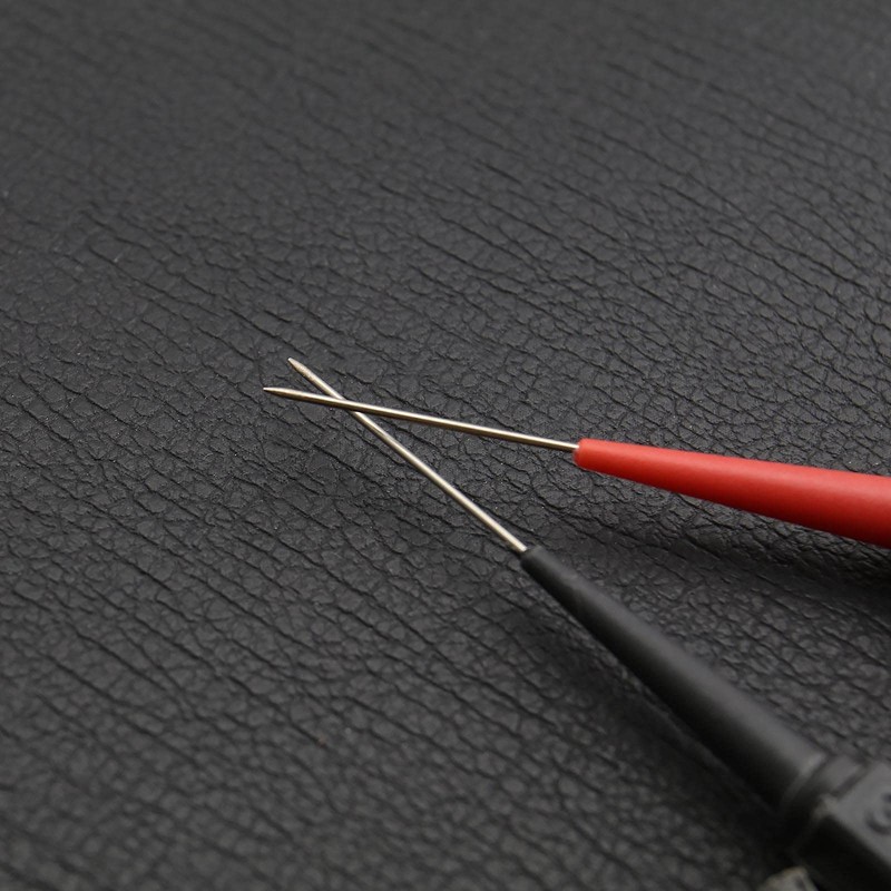 YINETTECH 10pcs Multimeter Test Probes Testing Lead Extention Sharp Needle