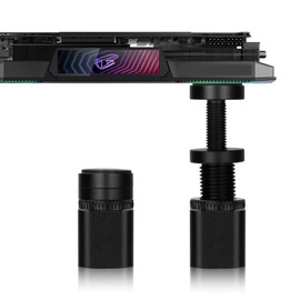 GPU Support Bracket, 2" Small GPU Support PC Graphics Card Support GPU Stand Anti GPU Sag Bracket Video Card Anti Sag GPU Holder Mini GPU Mount for Prevent Universal Graphics Card - Adjustable Height