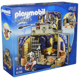Playmobil Knights' Treasure Play Box Building Set - 89 Pieces