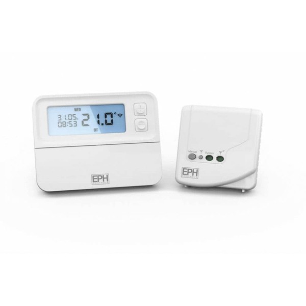 EPH Digital RF programmable room Thermostat - Receiver Combipack 4 / RFRP & RF1A /