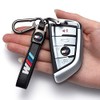 GshionLyfe Tire Valve Caps Set with Metal Keychain