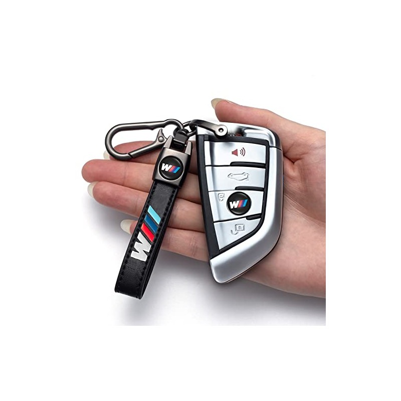 GshionLyfe Tire Valve Caps Set with Metal Keychain
