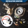 QUARKZMAN 1 Set Car Ignition Lock Interior for Hyundai IX35