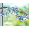 Crystal Prisms Suncatcher Rainbow Hanging Crystal Ornament Pendant for Window