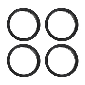 INFINAUTO Hub Centric Rings,64.1mm ID 73.1mm OD Car Wheel Hubrings ABS Plastic Black,4pcs