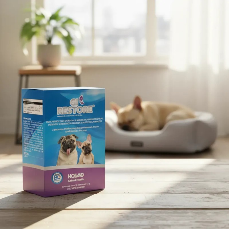 Holland Gi Restore Probioticos, Con Glutamina Perro 120gr