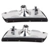 ECOTRIC 4 Pcs Smoke Lens Front Fender & Front Bumper