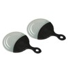 2 Clear Plastic Can Strainer With Grip Handle Drain Tuna