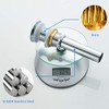 Bathroom Sink Drain Without Overflow with Strainer Basket Detachable Vessel