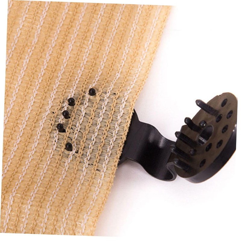 Totority 12pcs Shade Cloth Clips for Garden Netting Durable Net