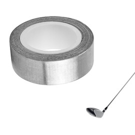 LINTRA Bleiband Selbstklebend, Bleibänder Kann Frei Geschnitten Werden(1,2 cm x 107 cm), Lead Tape ist für Golfschläger, Angelruten und Tennisschläger Geeignet