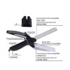 Clever Cutter, Kitchen Food Scissors Quick and Easy Cutting in