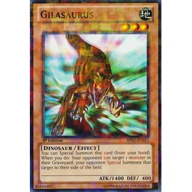 YU-GI-OH! - Gilasaurus (BP02-EN013) - Battle Pack 2: War of The Giants - 1st Edition - Mosaic Rare