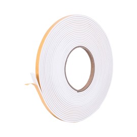 Self Adhesive Foam Tape Weatherstrip 1/4in x 1/8in x 26Ft High Density Foam Insulation Strips Foam Seal Weather Stripping with Strong Adhesive for Door and Window Sound Isolation Soundproofing