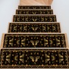 InIsaJace Stair Treads for Wooden Steps 15 Pack Moth Stair