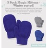Brook + Bay Toddler Mittens - Kids Magic Gloves Knit