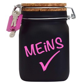 Money Box My Money Gift Idea Black L