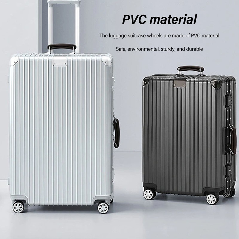 4 Set Luggage Wheels Rotating Flexible Luggage Suitcase Replacement Wheels