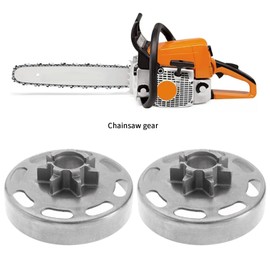 YINETTECH Clutch Drum Sprocket Set with 7 Teeth 325 Inch Pitch Compatible with Husqvarna 435 435E 440 440E 435E II Chainsaw Clutch Drum Sprocket